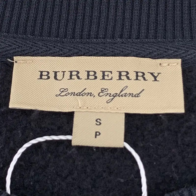 Burberry Burberry Navy Cotton Women's Sweatshirt Size S / US 4 / IT 40 - 5 Thumbnail
