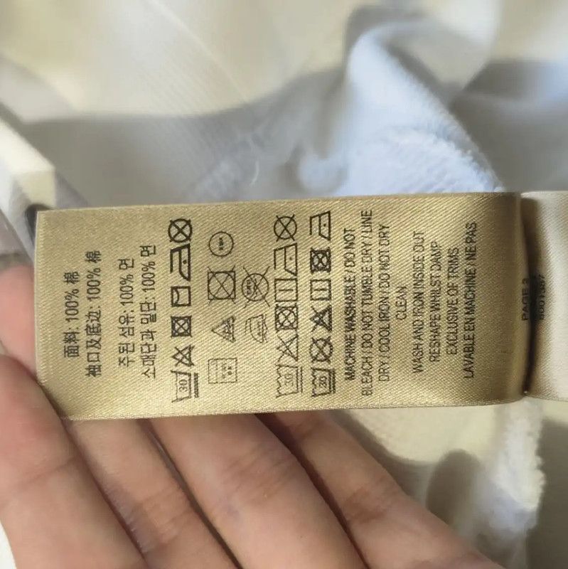 Burberry Burberry White Cotton Women's Hoodie Size XS / US 0-2 / IT 36-38 - 6 Thumbnail