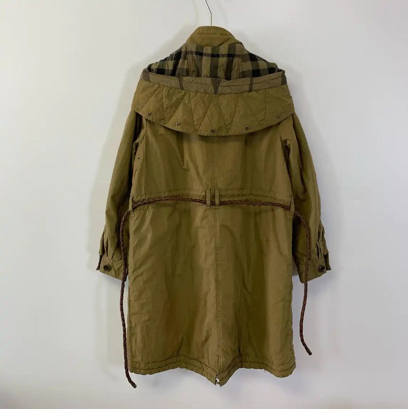 Burberry Burberry Women's Khaki Green Cotton Jacket Size ONE SIZE - 2 Thumbnail