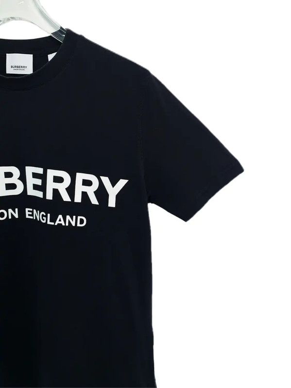Burberry Burberry Black Cotton Women's T-Shirt Size S / US 4 / IT 40 - 4 Thumbnail