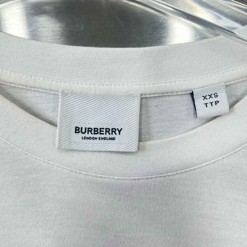 Burberry Burberry Women's White Long Sleeve T-Shirt Size XXS / US 00 / IT 34 - 3 Thumbnail