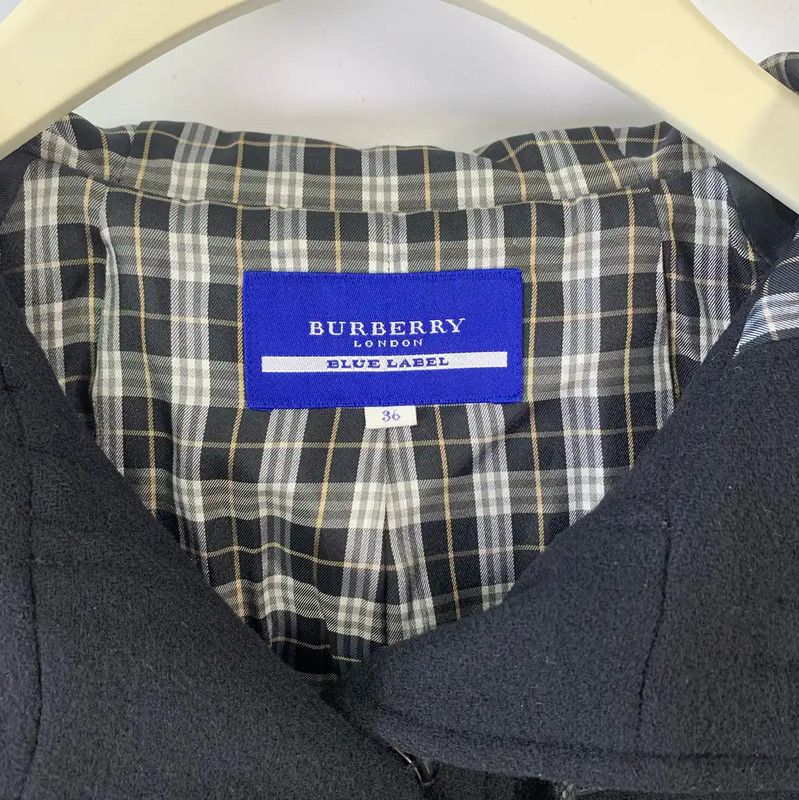 Burberry Burberry Women's Black Wool Coat Size ONE SIZE - 3 Thumbnail
