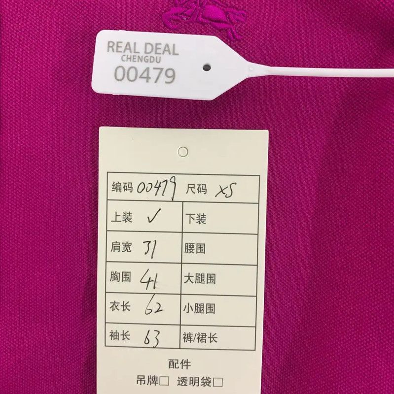 Burberry Burberry Pink Cotton XS Long Sleeve T-Shirt Size XS / US 0-2 / IT 36-38 - 8 Thumbnail