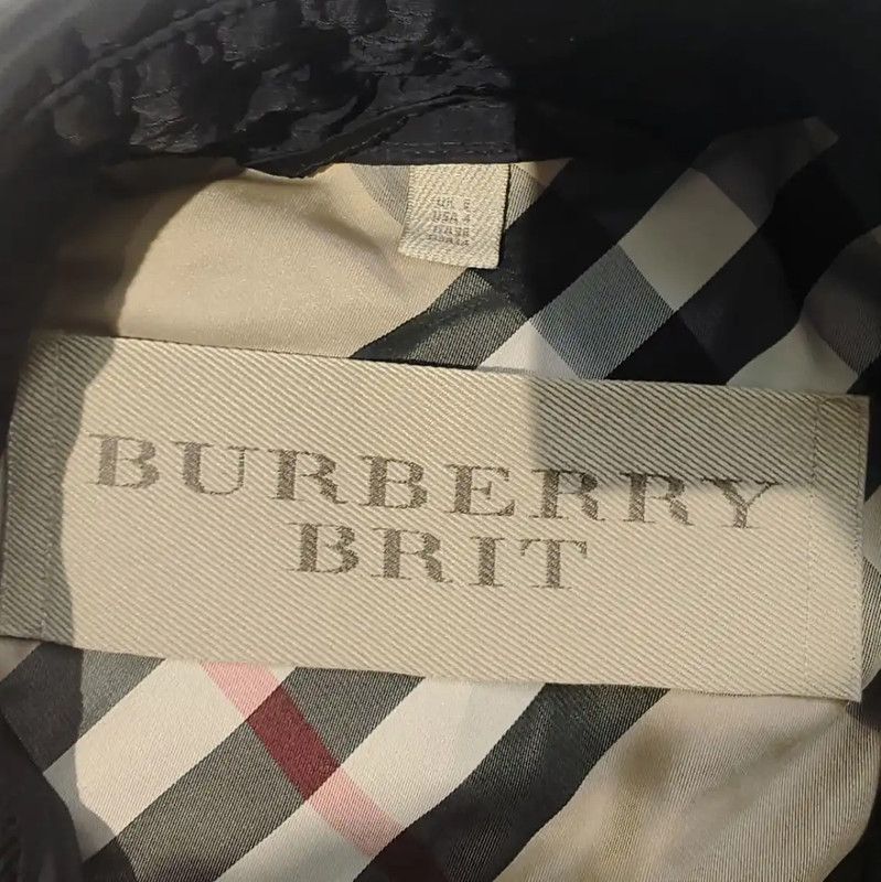 Burberry Burberry Women's Black Polyester Trench Coat Size M / US 6-8 / IT 42-44 - 3 Thumbnail