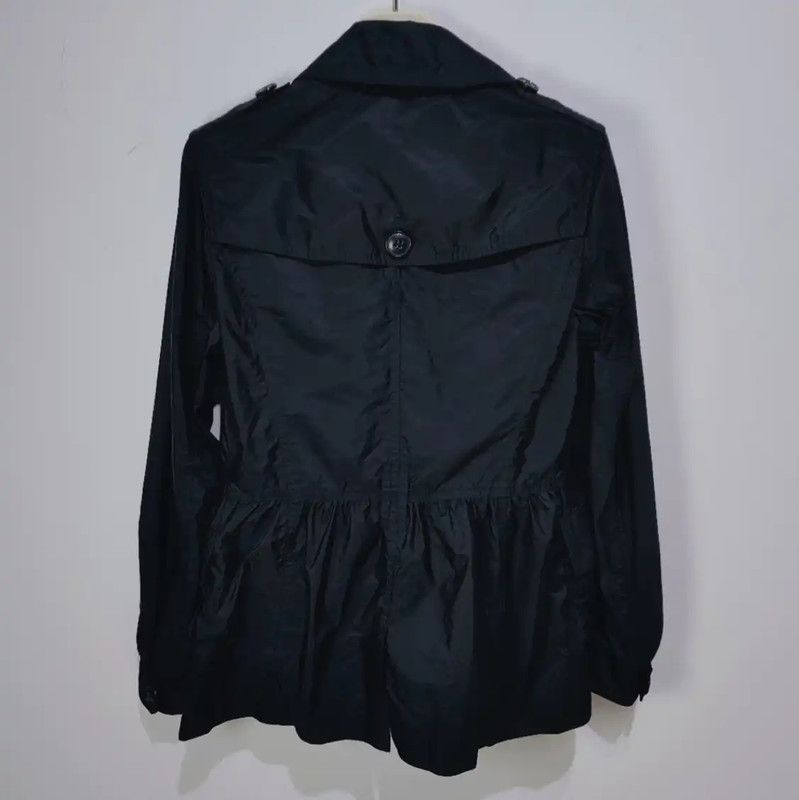 Burberry Burberry Women's Black Polyester Trench Coat Size M / US 6-8 / IT 42-44 - 2 Thumbnail