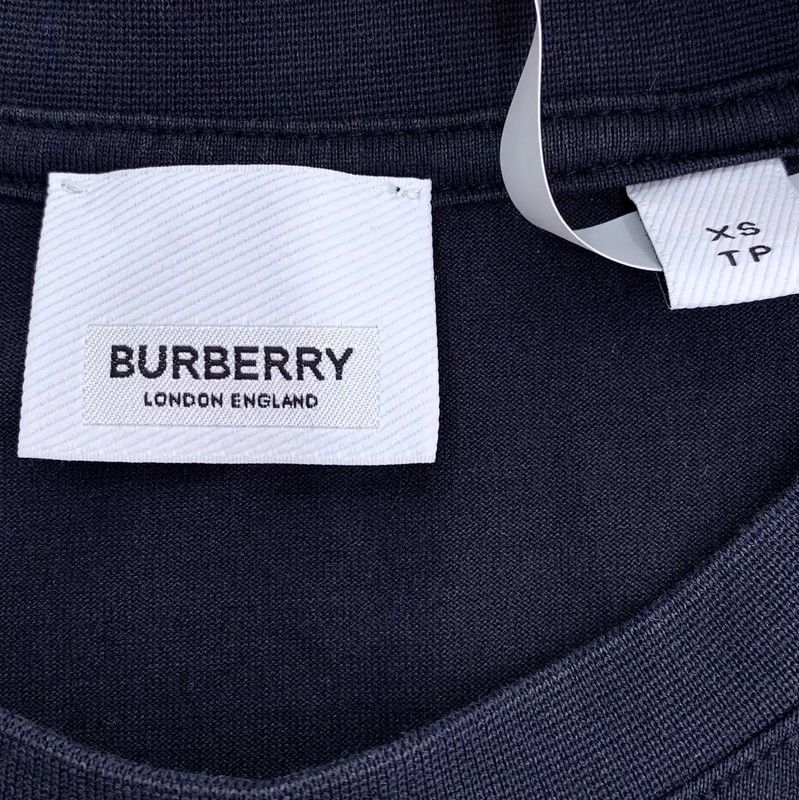 Burberry Burberry Black Cotton T-Shirt for Women Size XS / US 0-2 / IT 36-38 - 6 Thumbnail