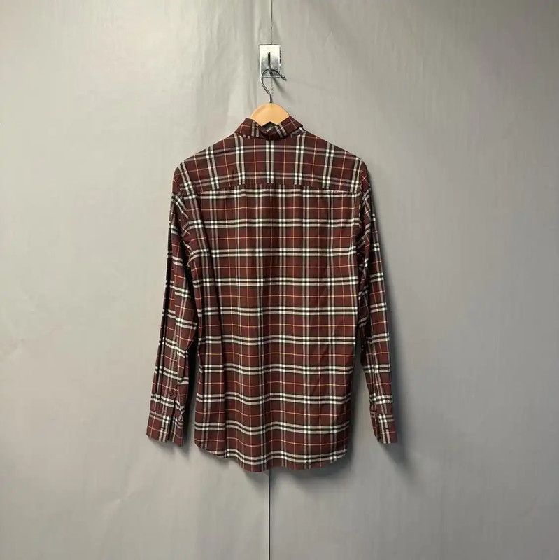 Burberry Burberry Red Cotton Women's Shirt Size S / US 4 / IT 40 - 2 Thumbnail