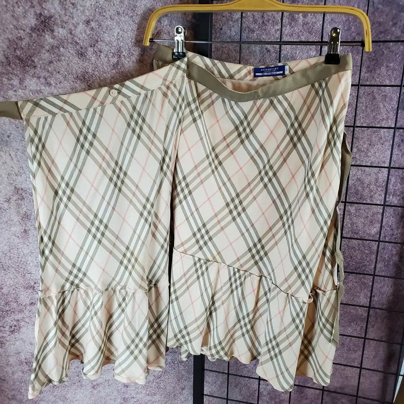Burberry Burberry Short Summer Skirt in Light Brown Size 23" - 7 Thumbnail