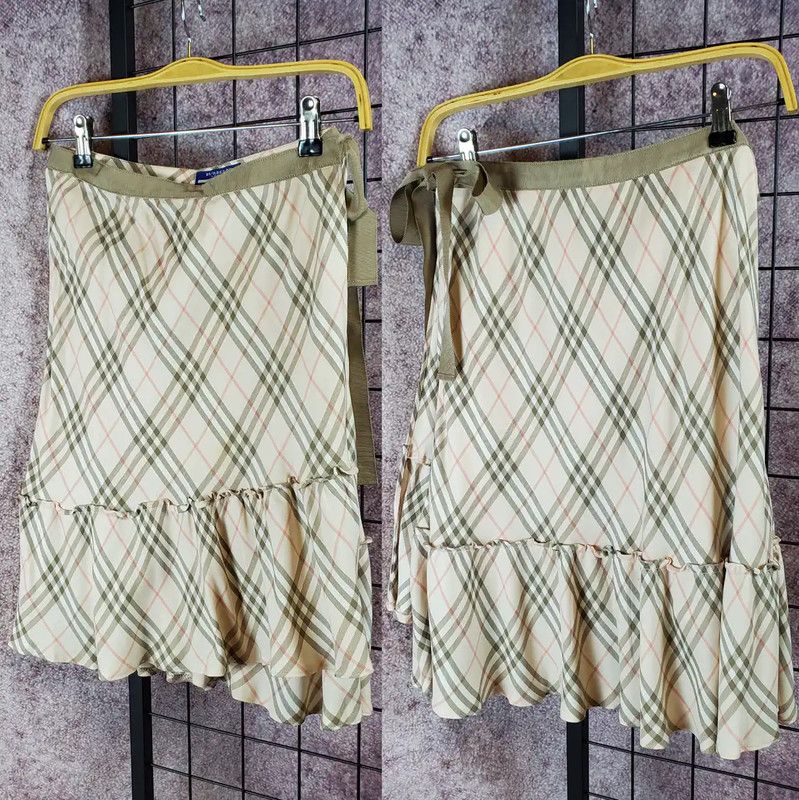 Burberry Burberry Short Summer Skirt in Light Brown Size 23" - 3 Thumbnail