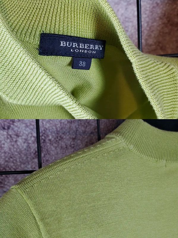 Burberry Burberry Short Sleeve Fluorescent Green T-shirt Size M / US 6-8 / IT 42-44 - 7 Thumbnail