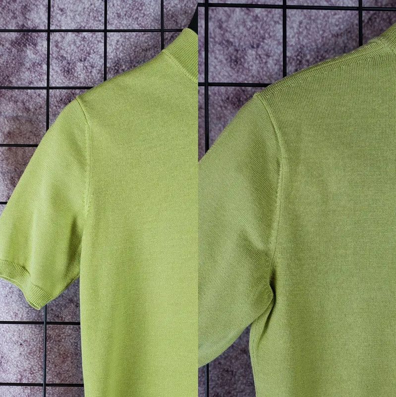 Burberry Burberry Short Sleeve Fluorescent Green T-shirt Size M / US 6-8 / IT 42-44 - 5 Thumbnail
