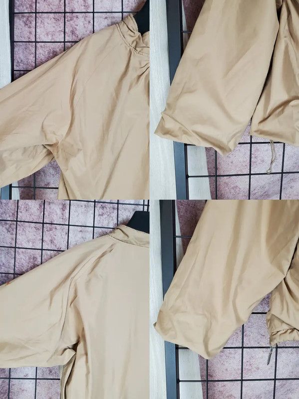 Burberry Burberry Khaki Wool Logo Long Sleeve Sweatshirt Size L / US 10 / IT 46 - 6 Thumbnail