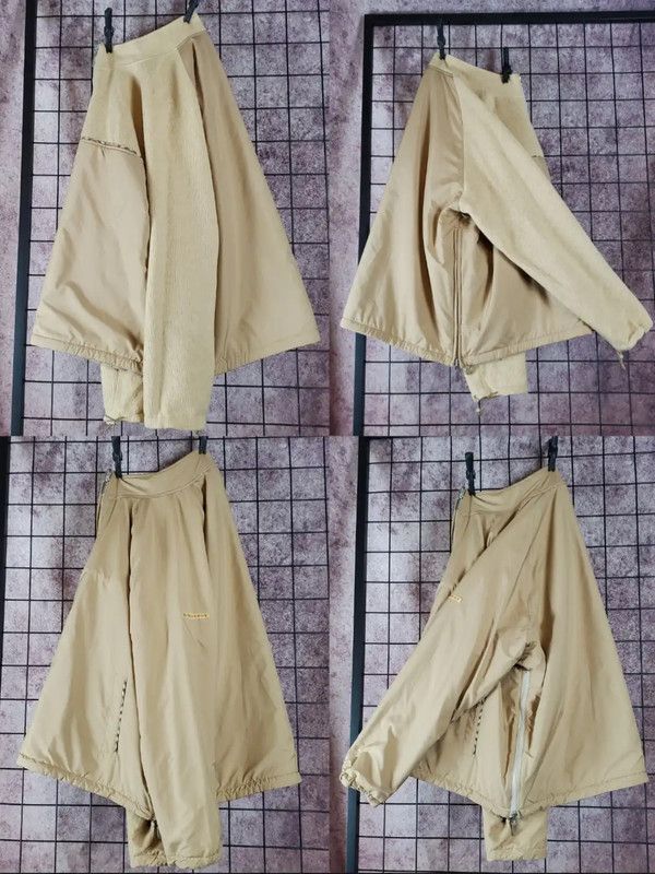 Burberry Burberry Khaki Wool Logo Long Sleeve Sweatshirt Size L / US 10 / IT 46 - 2 Thumbnail