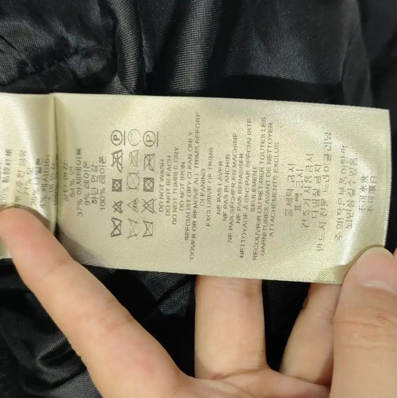 Burberry Burberry Women's Black Cotton Coat Size S / US 4 / IT 40 - 6 Thumbnail