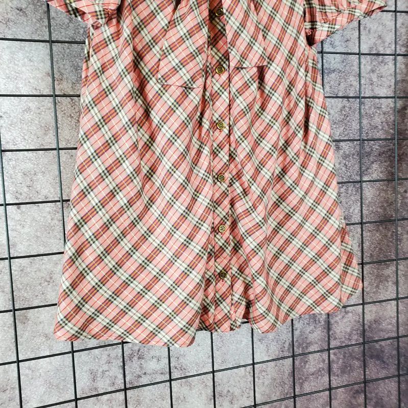 Burberry Burberry Summer Orange Cotton Blend Top Size S / US 4 / IT 40 - 5 Thumbnail