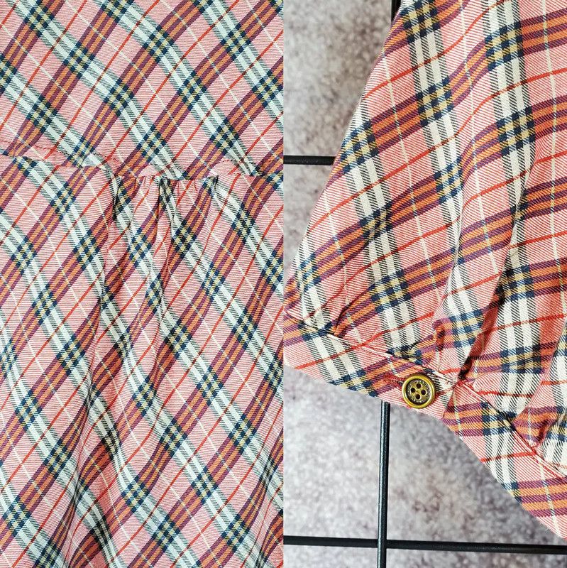 Burberry Burberry Summer Orange Cotton Blend Top Size S / US 4 / IT 40 - 9 Thumbnail