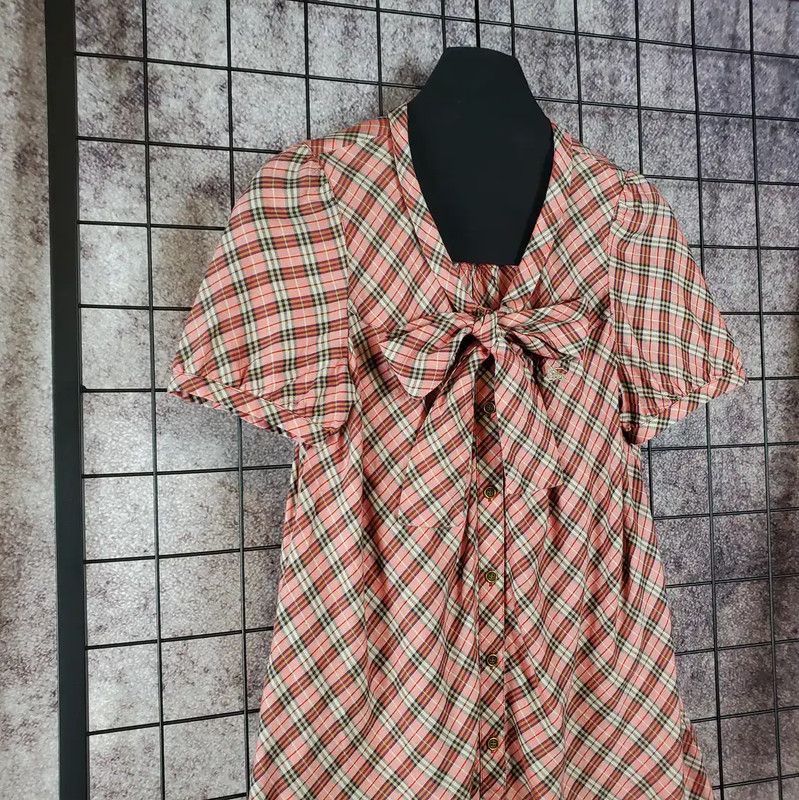 Burberry Burberry Summer Orange Cotton Blend Top Size S / US 4 / IT 40 - 4 Thumbnail