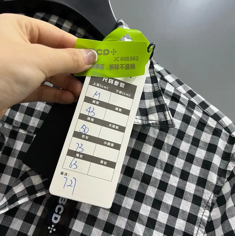 Burberry Burberry Checked Long Sleeve Shirt for Women Size M / US 6-8 / IT 42-44 - 5 Thumbnail
