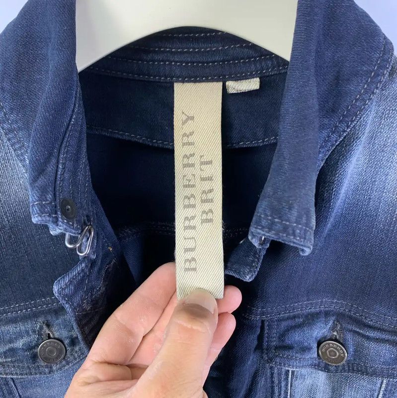 Burberry Burberry Women's Blue Denim Jacket Size ONE SIZE - 3 Thumbnail
