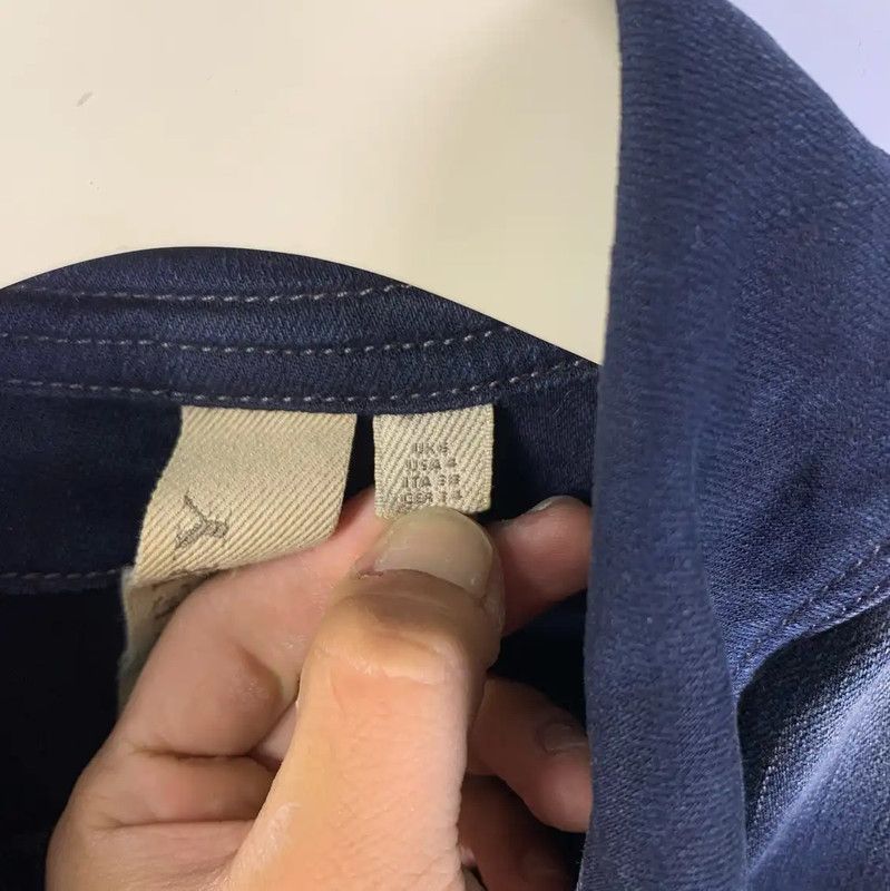 Burberry Burberry Women's Blue Denim Jacket Size ONE SIZE - 4 Thumbnail