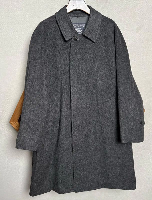 Burberry Burberry Gray Cashmere Blend Women's Coat Size ONE SIZE - 5 Thumbnail