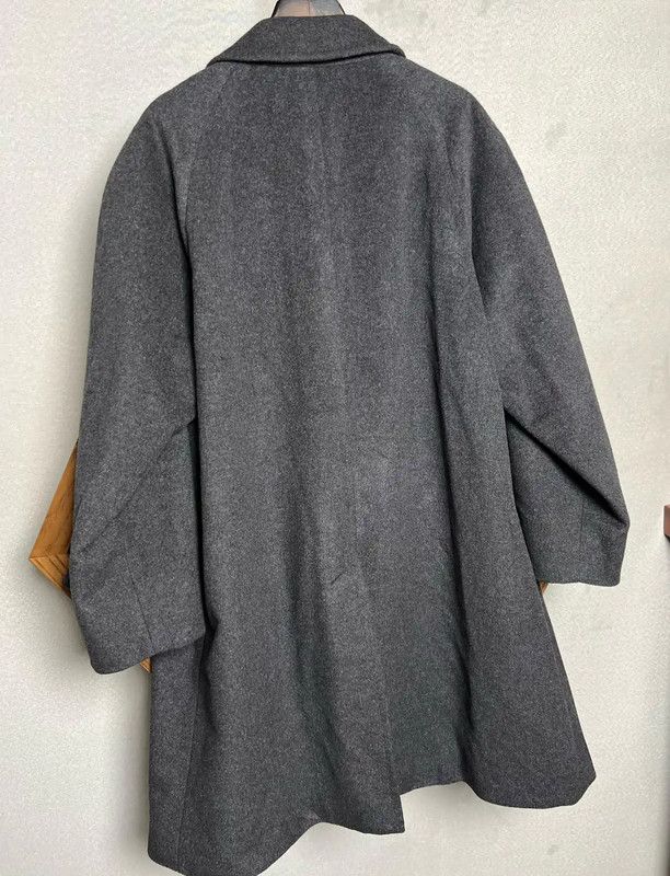 Burberry Burberry Gray Cashmere Blend Women's Coat Size ONE SIZE - 4 Thumbnail