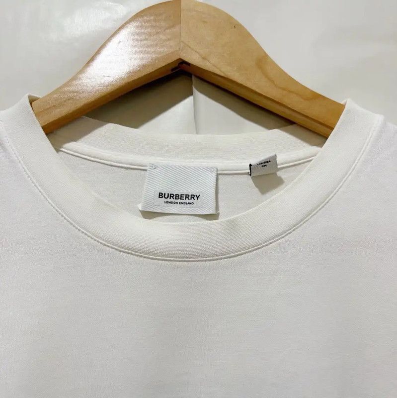 Burberry Women's Summer Logo White T-Shirt