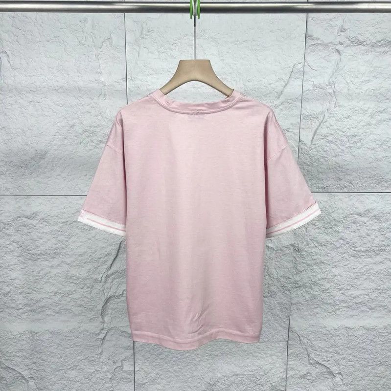 Burberry Burberry Pink Cotton Women's T-Shirt Size S / US 4 / IT 40 - 2 Thumbnail