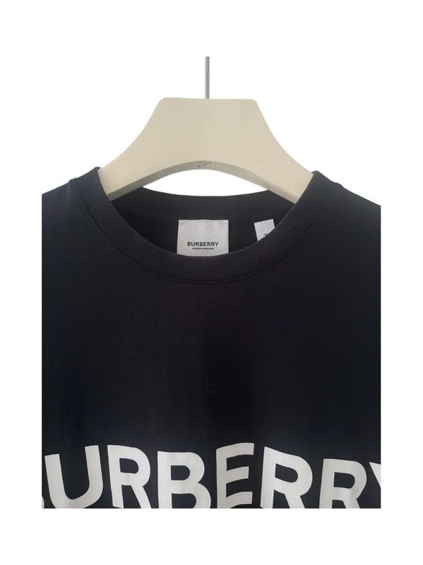 Burberry Burberry Black Logo Print T-Shirt for Women Size M / US 6-8 / IT 42-44 - 4 Thumbnail