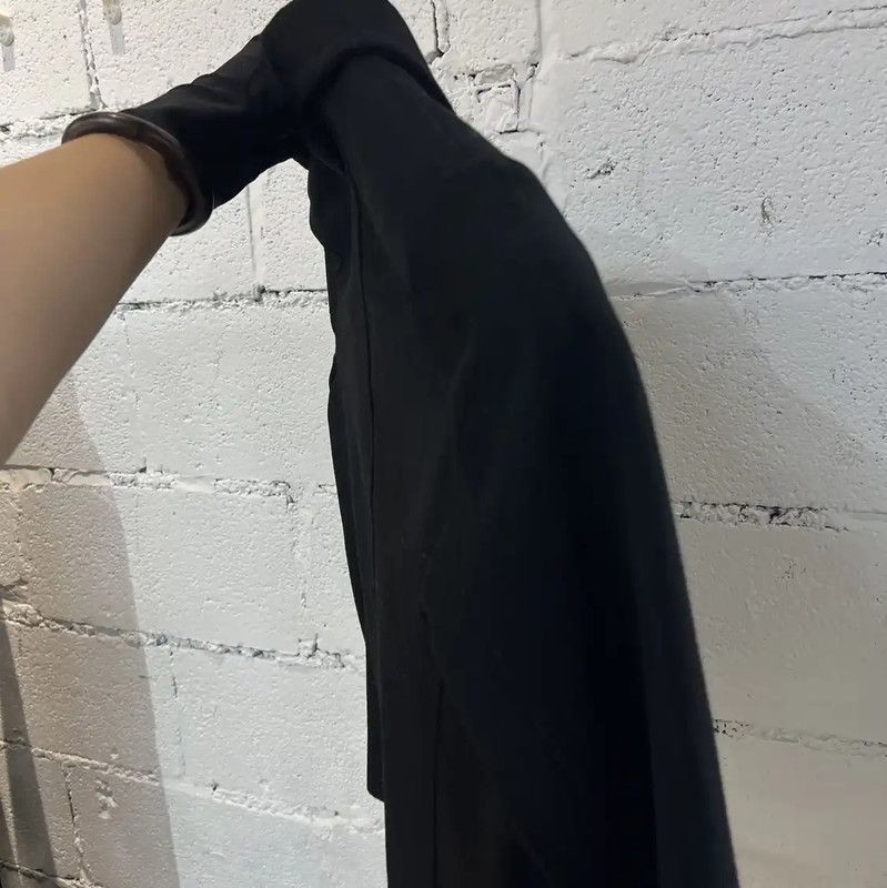 Burberry Burberry Black Wool Blend Women's Trench Coat Size S / US 4 / IT 40 - 3 Thumbnail