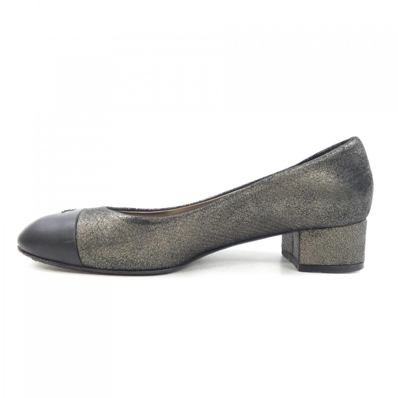 Chanel Chanel Chanel G28429Y15221 Embossed Lambskin Calfskin Pumps Leather Shoes G28429Y15221 DUTY FREE for USA Size ONE SIZE - 2 Thumbnail