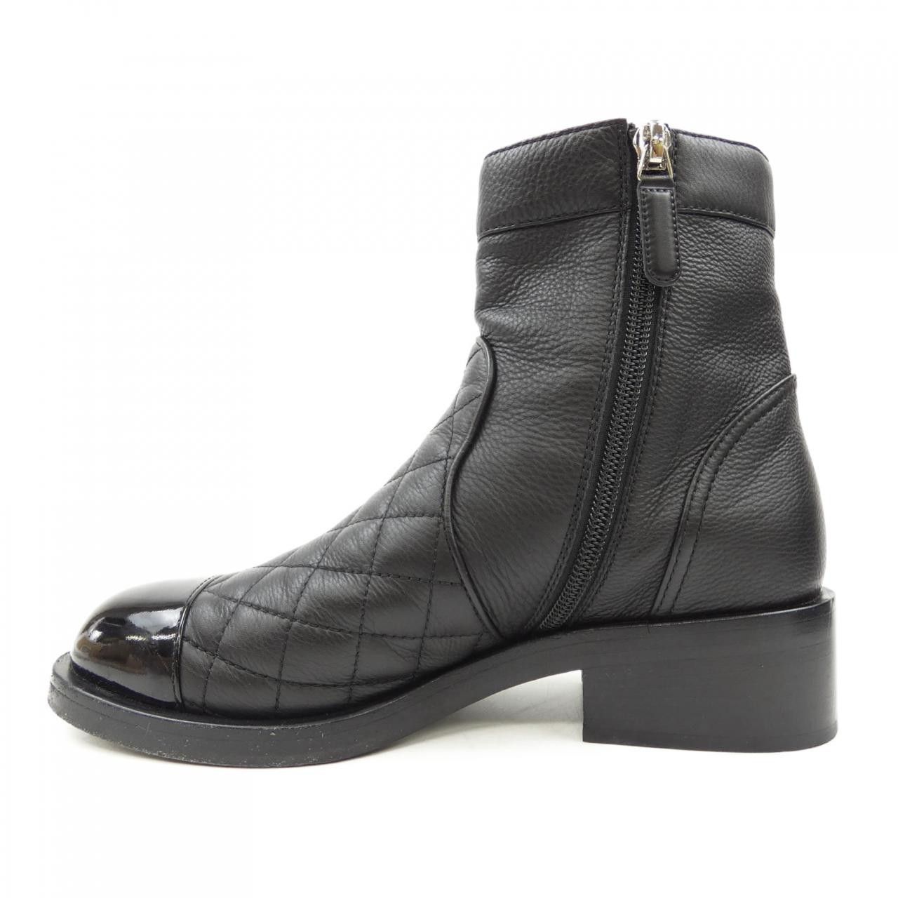 Chanel Chanel Chanel G36763Y55020 Calfskin Patent Calfskin Boots Leather Shoes G36763Y55020 DUTY FREE for USA Size ONE SIZE - 2 Thumbnail