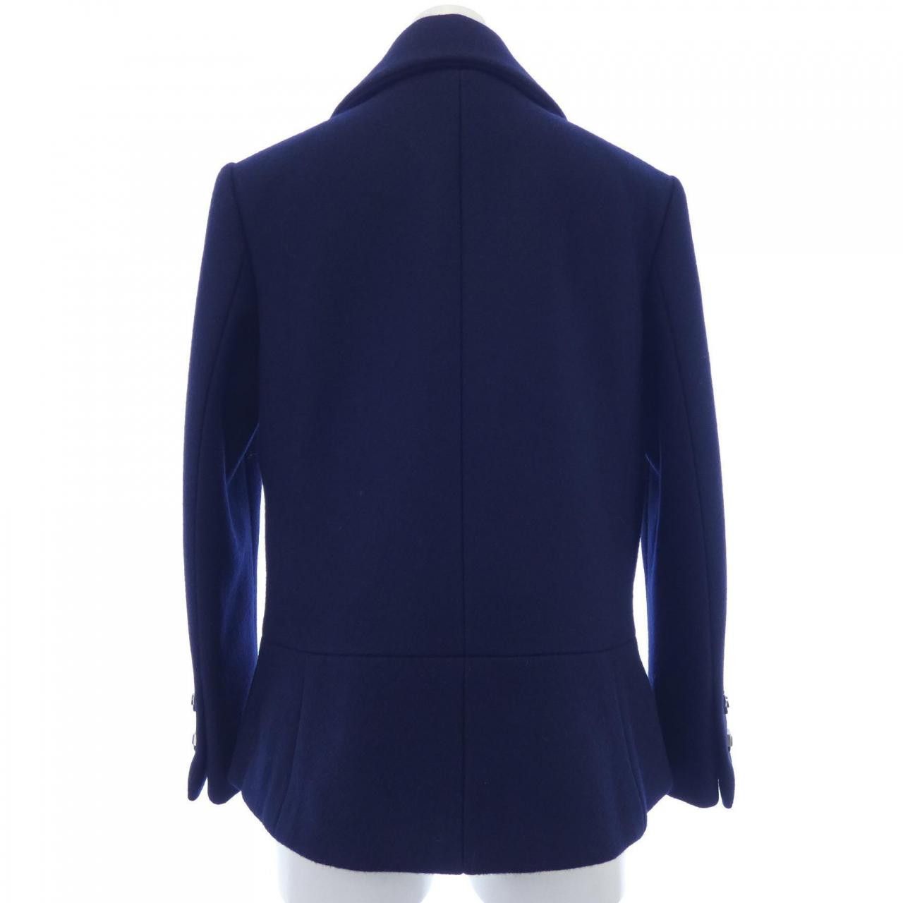 Chanel Chanel Chanel P59157V38603 Wool Peacoat Cotton Outerwear P59157V38603 DUTY FREE for USA Size ONE SIZE - 2 Thumbnail