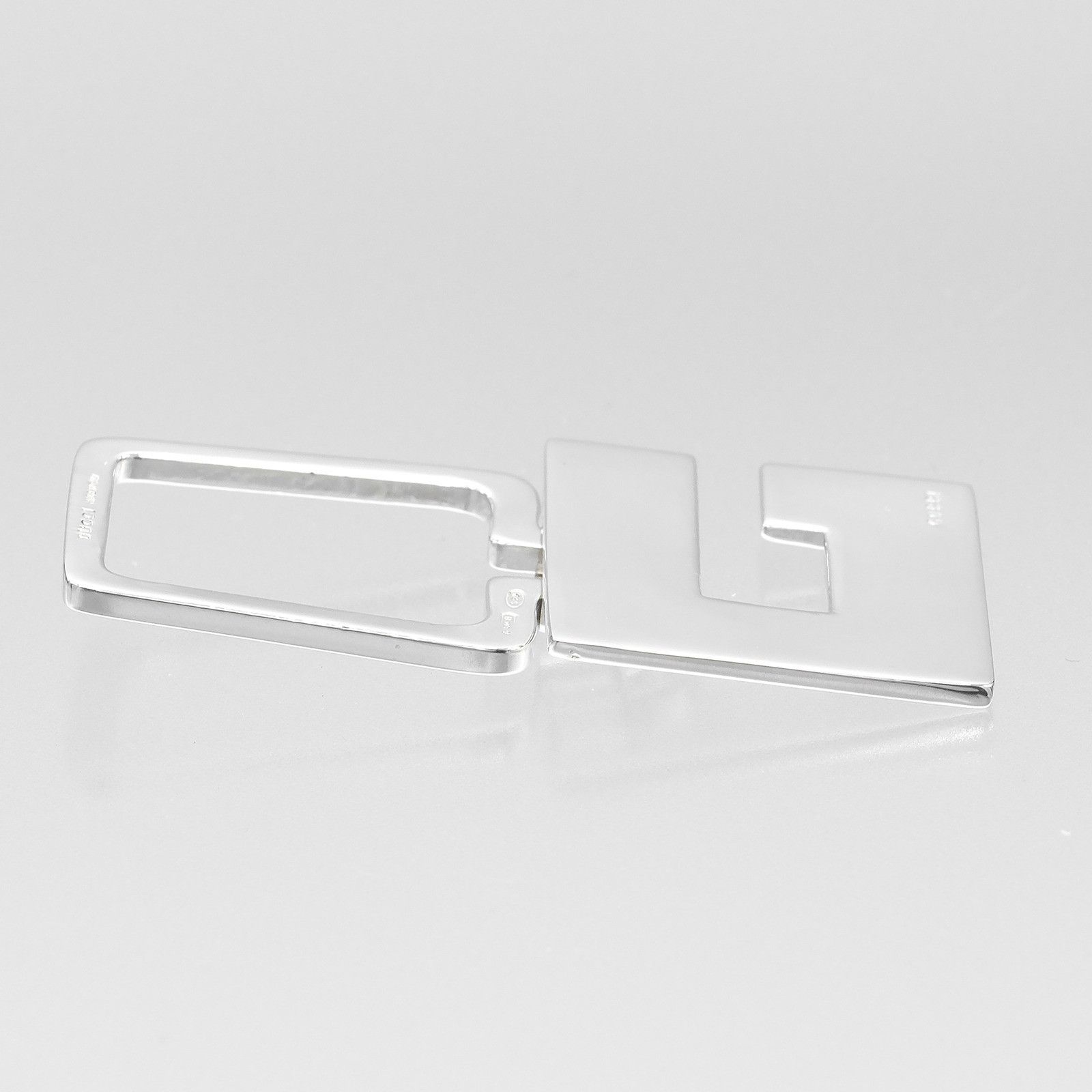 Gucci Gucci Gucci G Logo Silver 925 Key Holder Metal Key Chain DUTY FREE for USA Size ONE SIZE - 4 Thumbnail