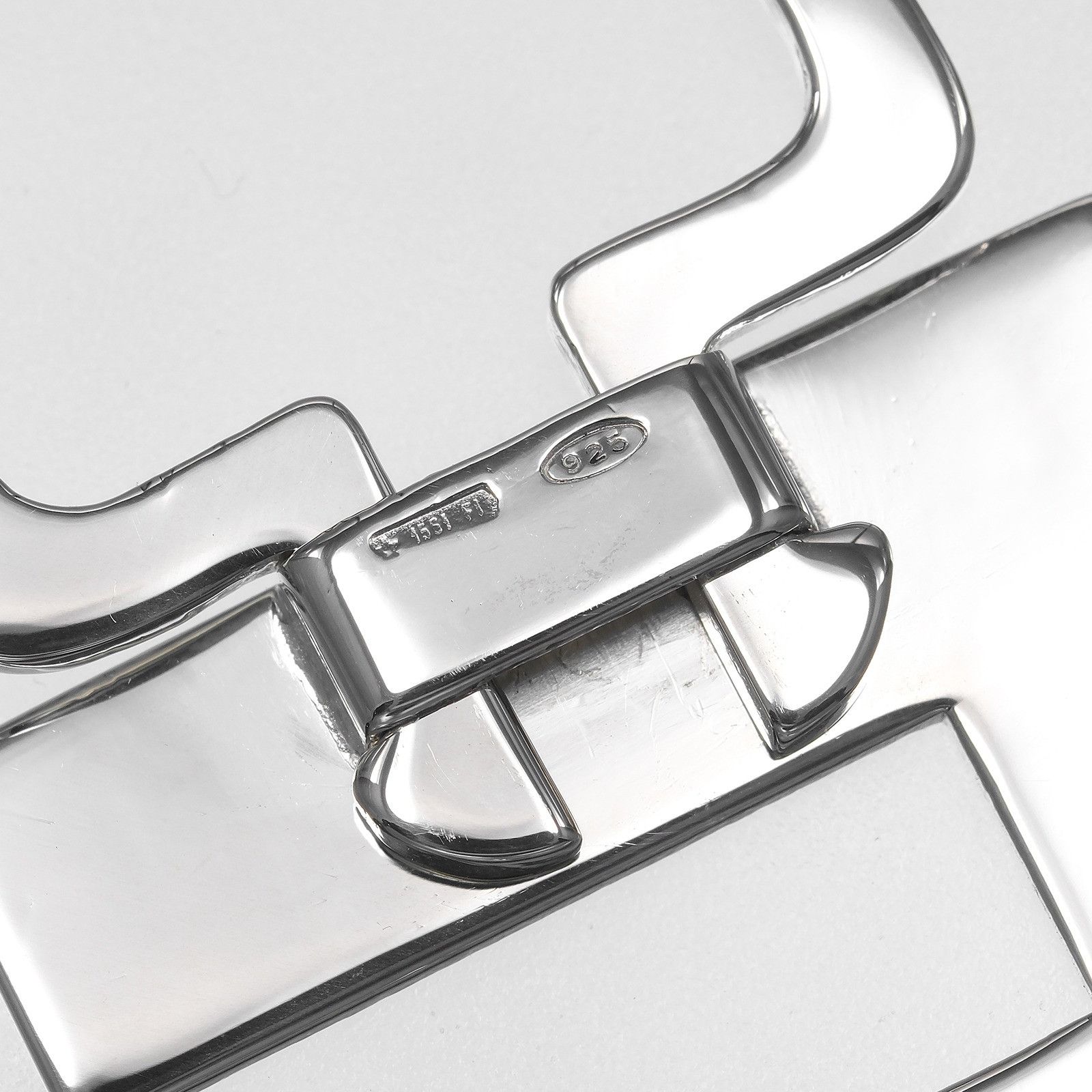 Gucci Gucci Gucci G Logo Silver 925 Key Holder Metal Key Chain DUTY FREE for USA Size ONE SIZE - 3 Thumbnail