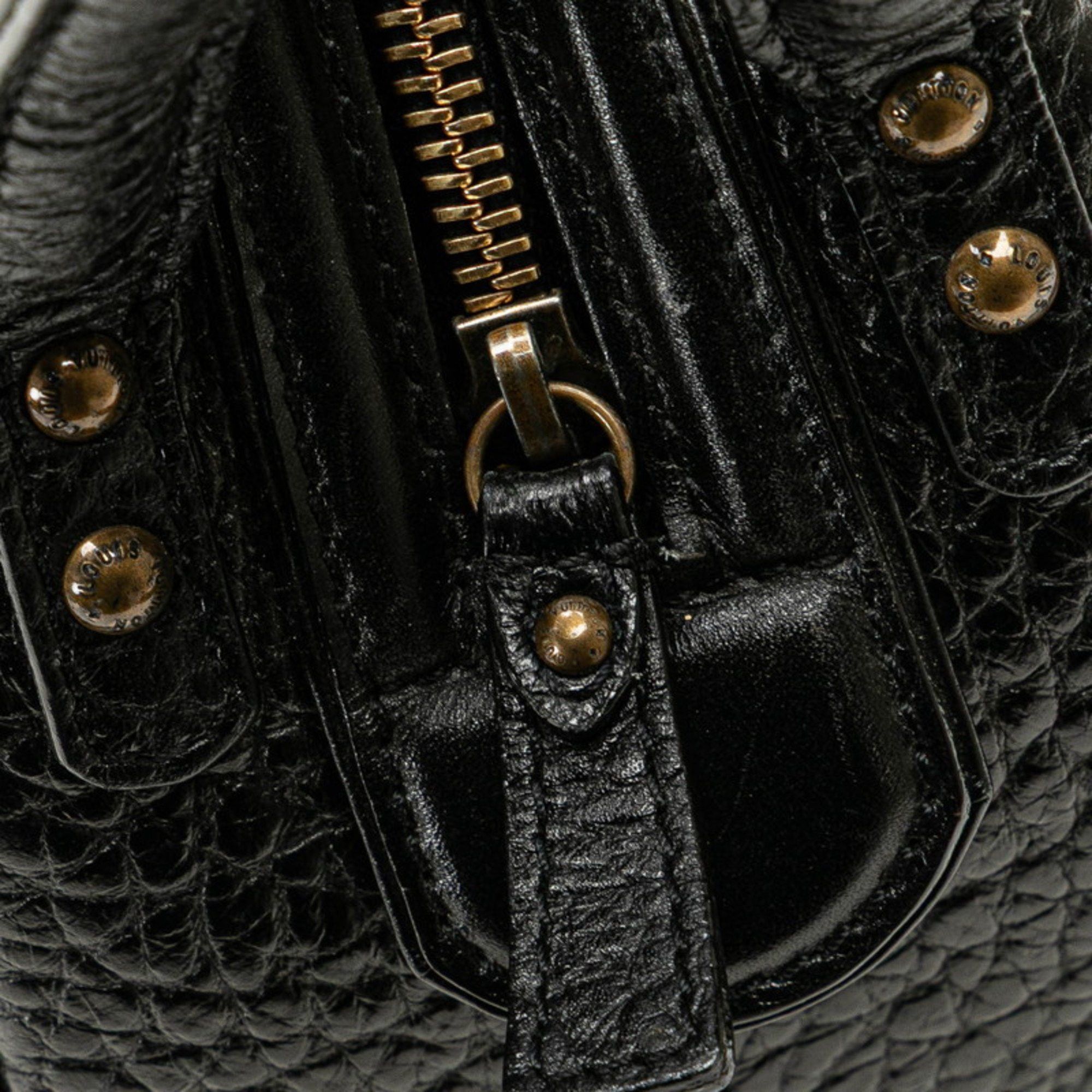 Louis Vuitton Louis Vuitton Monogram Vienna Clara Handbag/Shoulder Bag M95107 Noir Black Khaki Leather Women's LOUIS VUITTON Size ONE SIZE - 9 Thumbnail
