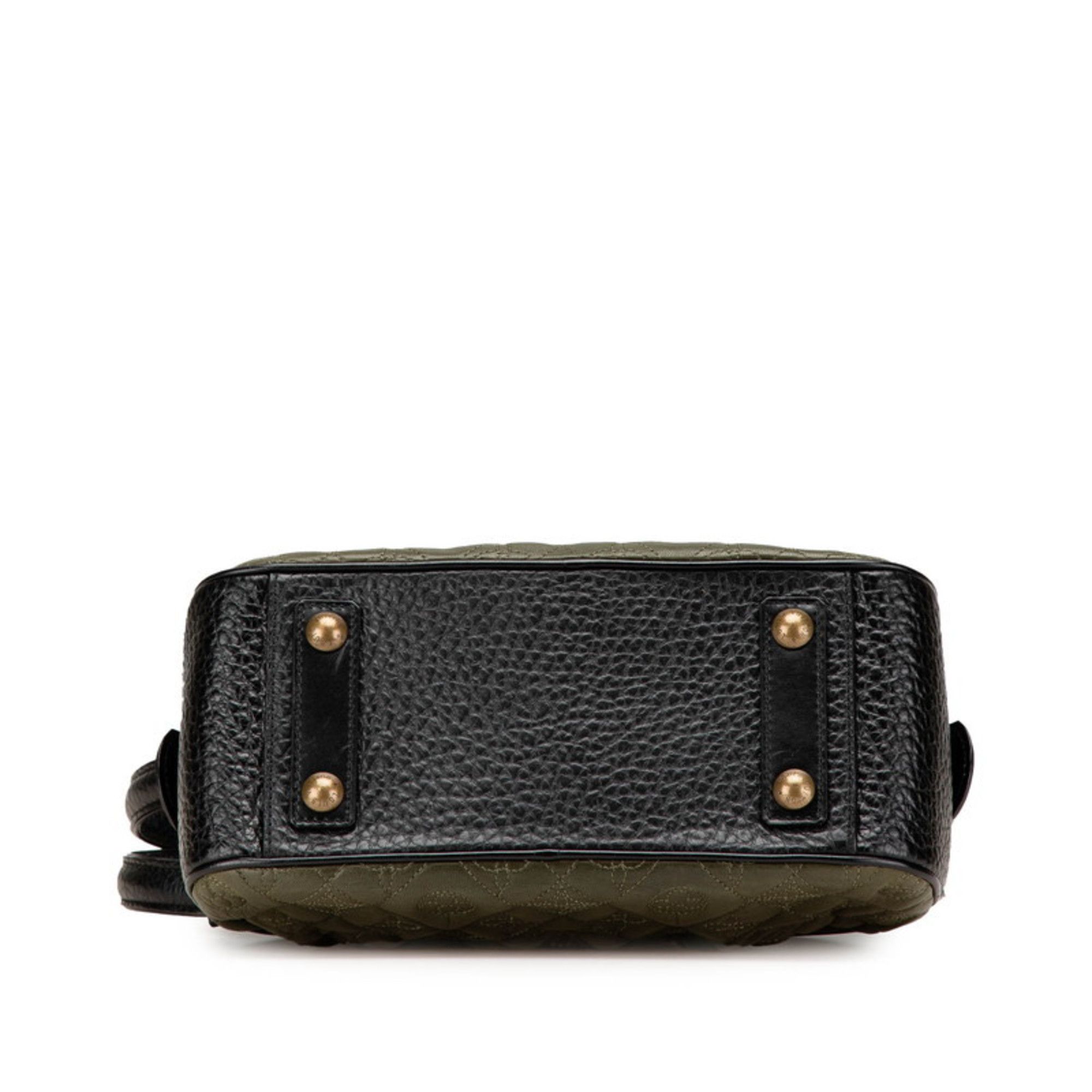 Louis Vuitton Louis Vuitton Monogram Vienna Clara Handbag/Shoulder Bag M95107 Noir Black Khaki Leather Women's LOUIS VUITTON Size ONE SIZE - 3 Thumbnail