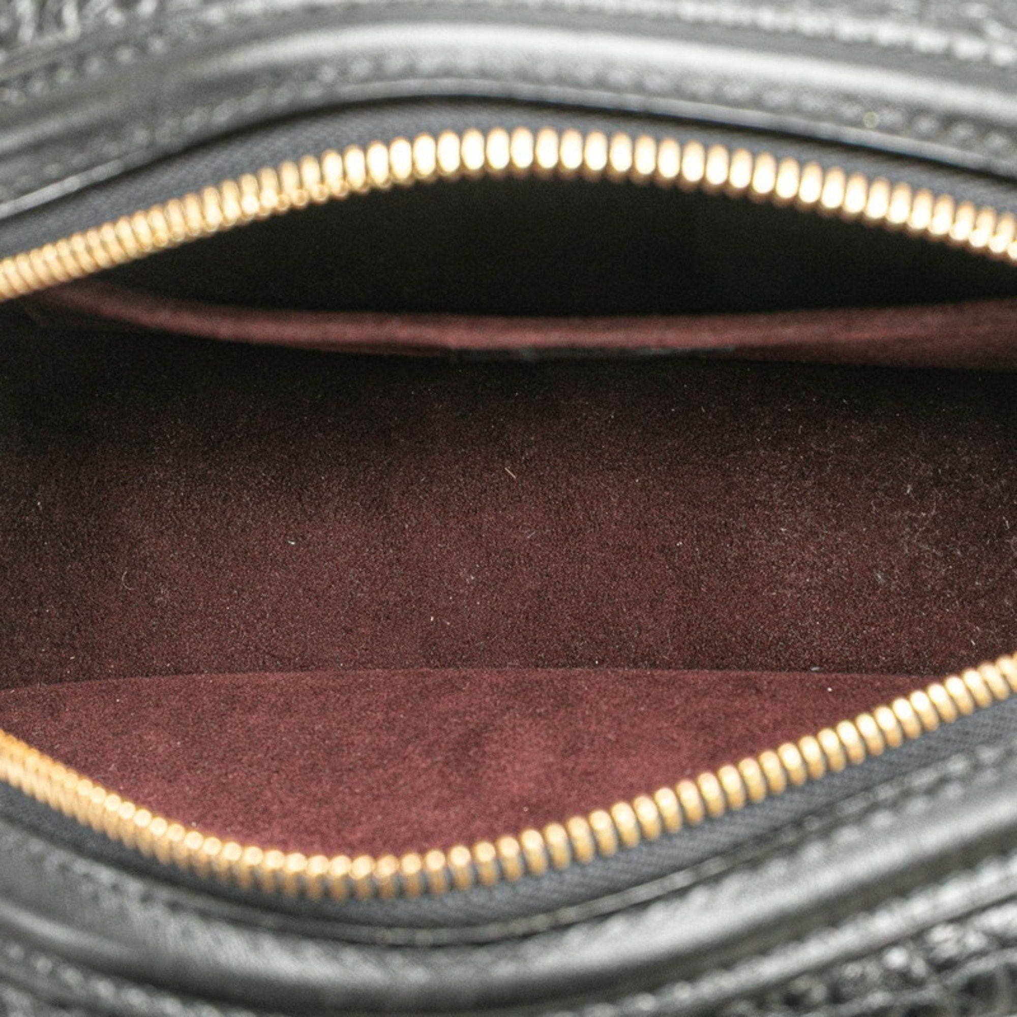 Louis Vuitton Louis Vuitton Monogram Vienna Clara Handbag/Shoulder Bag M95107 Noir Black Khaki Leather Women's LOUIS VUITTON Size ONE SIZE - 10 Thumbnail