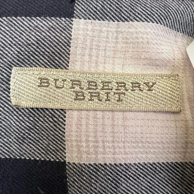 Burberry Burberry Color Block Cotton Long Sleeve Shirt Size XS / US 0-2 / IT 36-38 - 8 Thumbnail