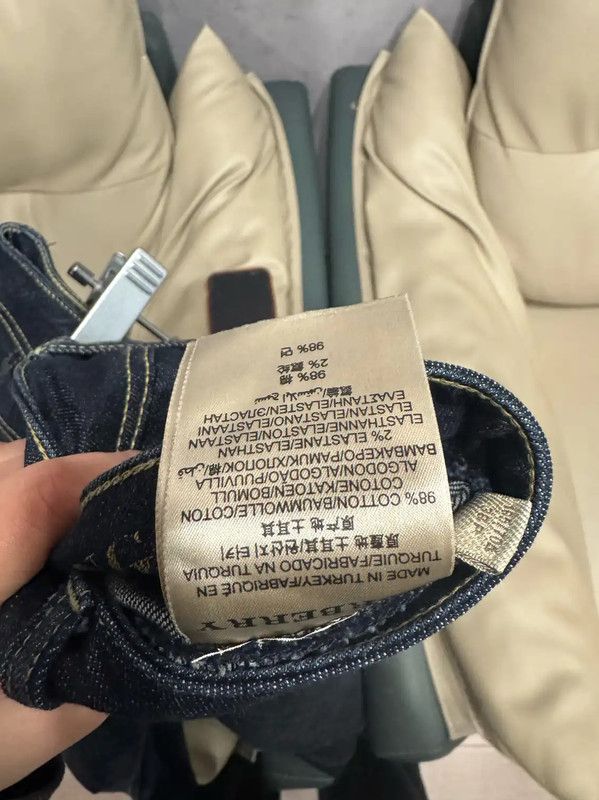 Burberry Burberry Women's Blue Denim Jeans Size S Size 23" - 5 Thumbnail