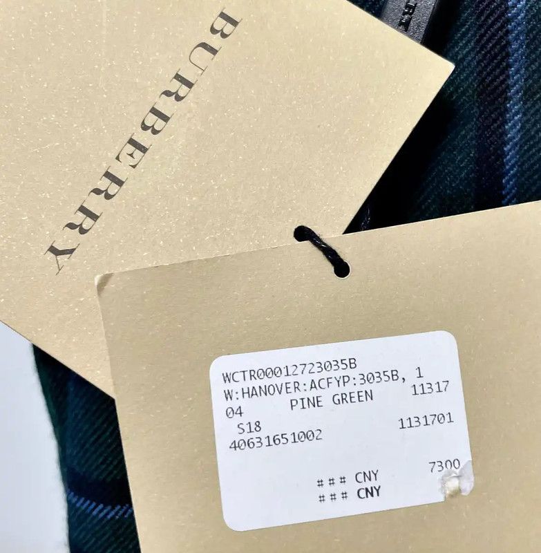 Burberry Burberry Women's L Size Color Blocked Wool Pants Size 30" / US 8 / IT 44 - 3 Thumbnail