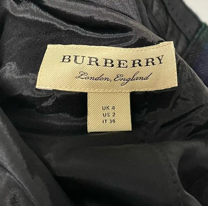 Burberry Burberry Women's L Size Color Blocked Wool Pants Size 30" / US 8 / IT 44 - 5 Thumbnail