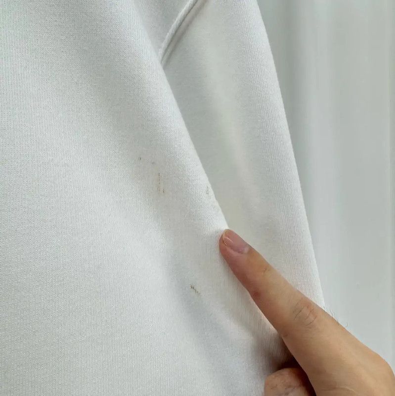 Burberry Burberry White Cotton Long Sleeve Hoodie Size XS / US 0-2 / IT 36-38 - 5 Thumbnail