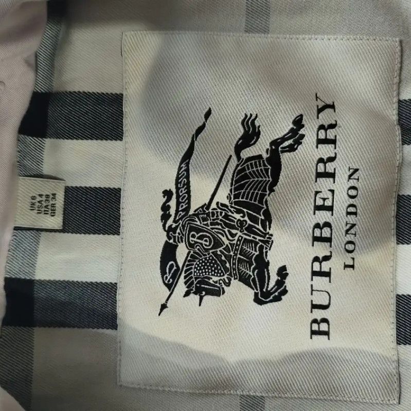 Burberry Burberry Women's Trench Coat in Blush Pink Size M / US 6-8 / IT 42-44 - 3 Thumbnail