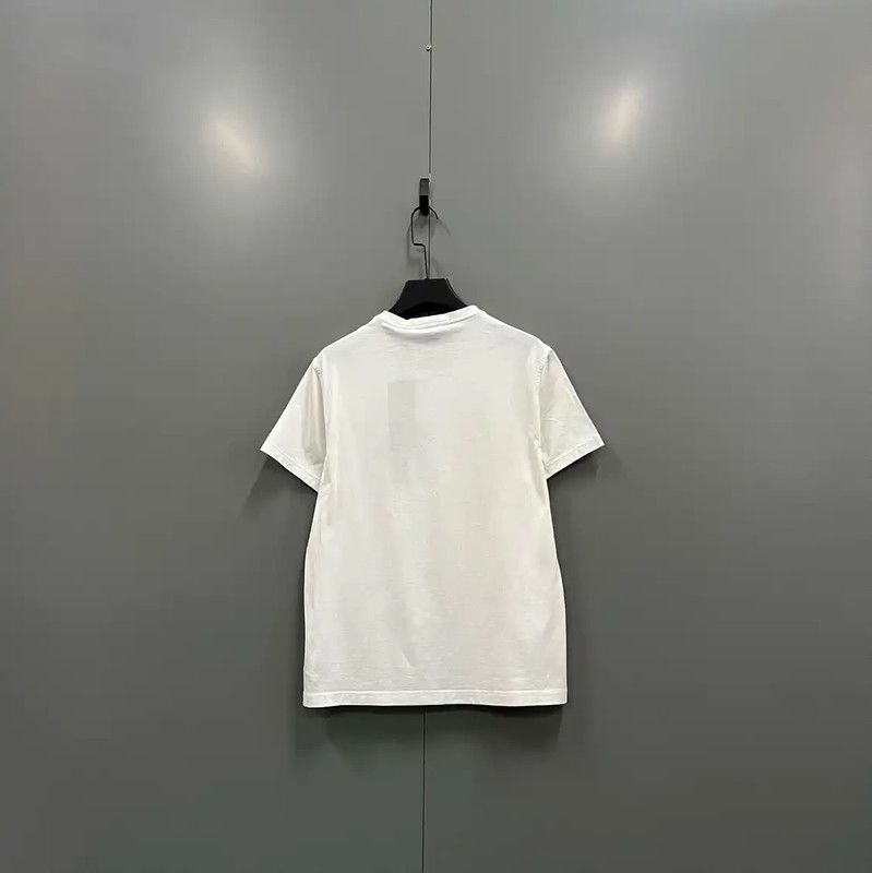 Burberry Burberry Summer White Logo Short Sleeve T-Shirt Size M / US 6-8 / IT 42-44 - 2 Thumbnail