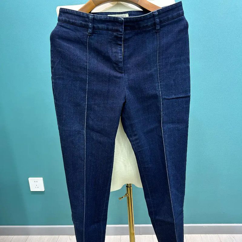 Burberry Burberry Women’s Denim Pants in Blue Size 24" / US 00 / IT 34 - 8 Thumbnail
