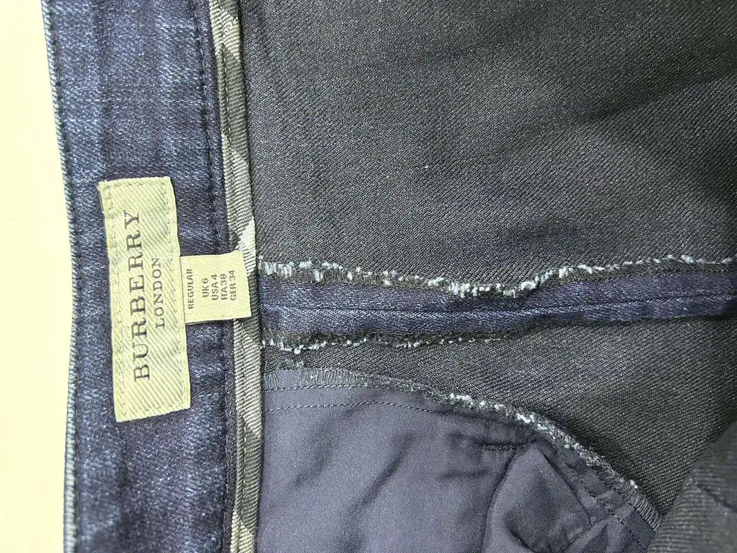Burberry Burberry Women’s Denim Pants in Blue Size 24" / US 00 / IT 34 - 5 Thumbnail