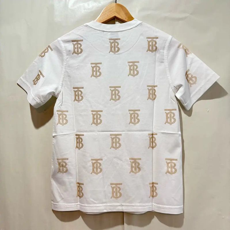 Burberry Burberry White Cotton Short Sleeve T-Shirt Size XXS / US 00 / IT 34 - 2 Thumbnail