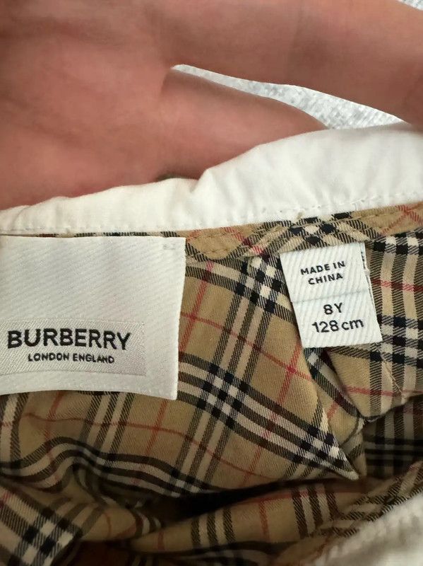 Burberry Burberry Check Cotton Logo Women's T-Shirt Size XS / US 0-2 / IT 36-38 - 4 Thumbnail