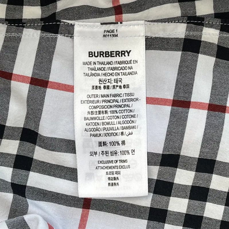 Burberry Burberry Summer Multi-Color Women's Shirt Size XXS / US 00 / IT 34 - 8 Thumbnail